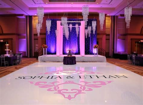 Wedding Dance Floor Decal Wedding Floor Monogram Vinyl Floor