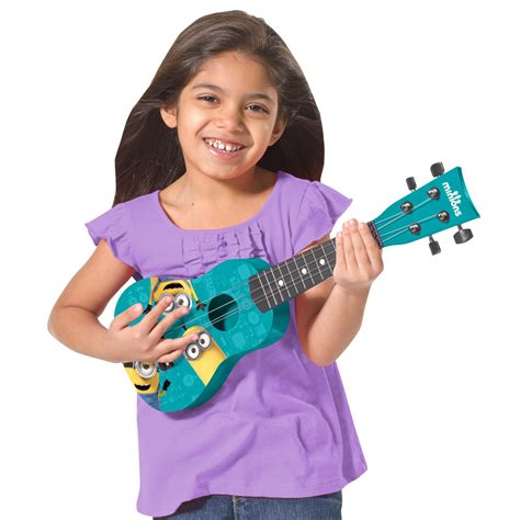 Amazon.com: First Act MN285 Minions Mini Guitar Ukulele: Musical ...