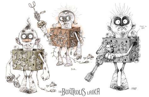 1000+ images about The Boxtrolls | ArtBook on Pinterest | Character design, Concept art and Unique