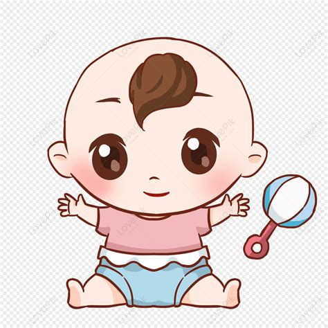 Gambar Gambar Kartun Bayi Bahagia PNG Unduh Gratis - Lovepik