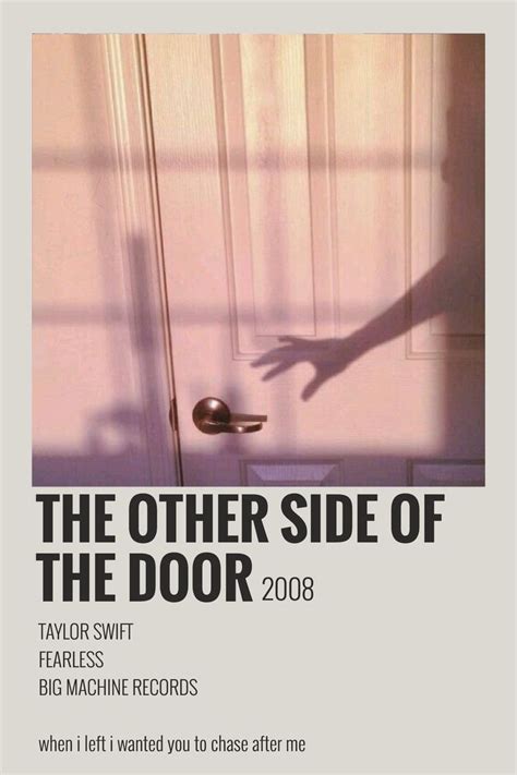 the other side of the door - taylor swift