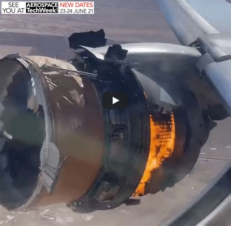 United B777 Suffers Uncontained Engine Failure | Aviation Maintenance ...