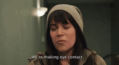 Avoid Eye Contact Gif