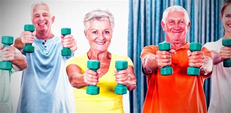 Premium Photo | Portrait of seniors exercising with weights