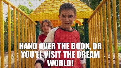 YARN | Hand over the book, or you'll visit the dream world! | The Adventures of Sharkboy and ...