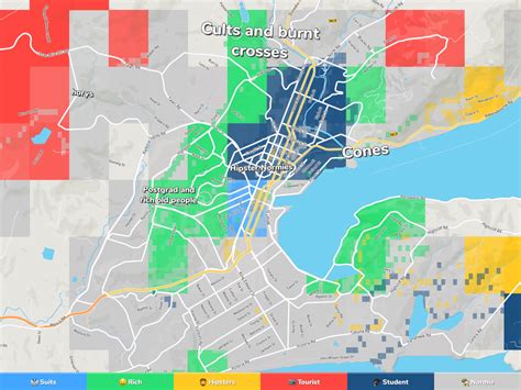 Dunedin Neighborhood Map