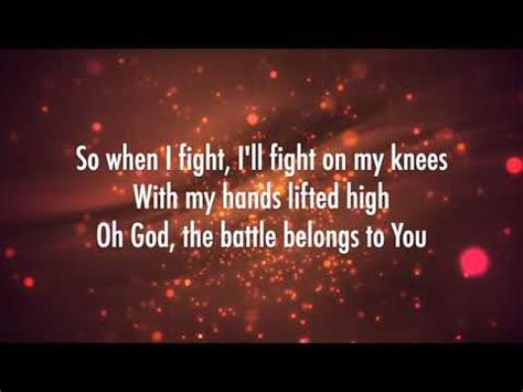 Battle Belongs - Phil Wickham (Lyrics) - YouTube