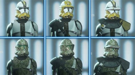 ALL 6 NEW CLONE SKINS WITH GAMEPLAY! Star Wars Battlefront 2 - YouTube