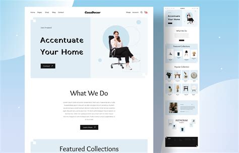 Ecommerce Landing Page Templates Design on Behance