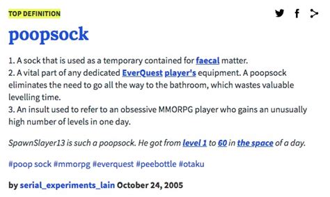 MMORPG Poopsocker | Poop Sock | Know Your Meme