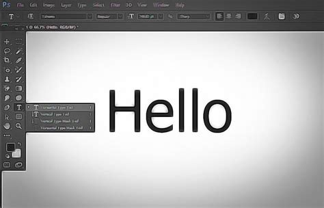 Tips on the Horizontal Type Mask Tool in Photoshop