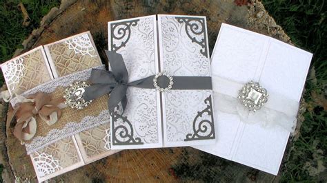 DIY Wedding Invitations // Beginner Friendly // Helpful Tips! - YouTube