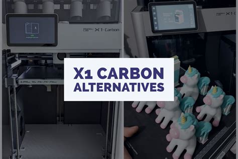 Bambu Lab X1 Carbon - Review | Comparison & Alternative 3d Printers