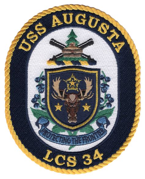 USS Augusta LCS-34 Patch | Ship Patches | Navy Patches | Popular Patch