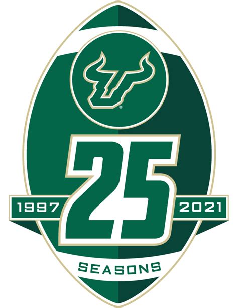 South Florida Bulls Logo - Anniversary Logo - NCAA Division I (s-t) (NCAA s-t) - Chris Creamer's ...