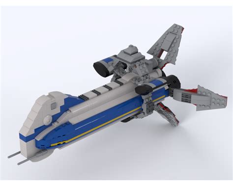 LEGO MOC-31325 Colonial One - Battlestar Galactica (Space 2019) | Rebrickable - Build with LEGO