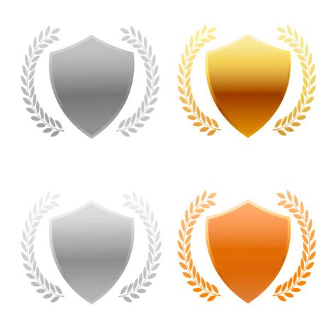 Gold Shield Illustrations, Royalty-Free Vector Graphics & Clip Art - iStock