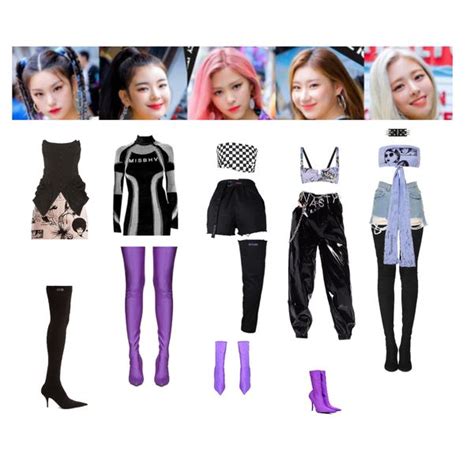 Fashion set itzy icy created via | Kpop fashion outfits, Fashion, Fashion outfits