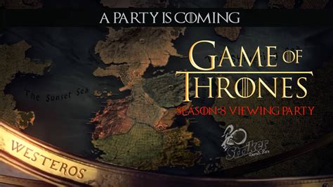 Game Of Thrones viewing party