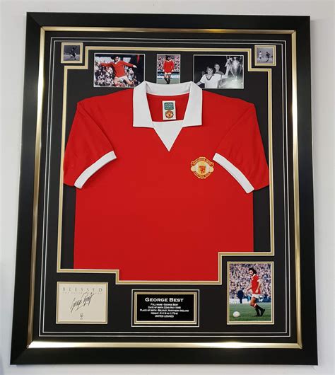 George Best Signed Display and Manchester United Shirt – Signed ...