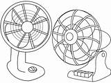 Original Clipart And Cartoon Fan Coloring Pages For Children  sketch template