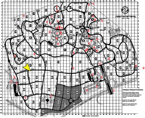 Map Of Arlington National Cemetery - Maping Resources