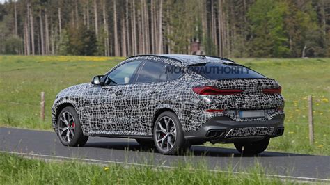 2023 BMW X6 spy shots: Minor update pegged for coupe-like SUV