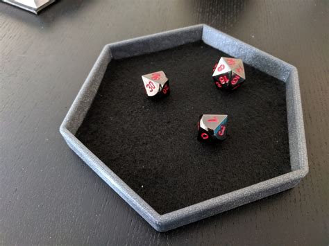 Yet another hexagonal dice tray by foosel | Download free STL model ...