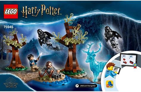 View LEGO® instruction 75945 Expecto Patronum - LEGO instructions and catalogs library