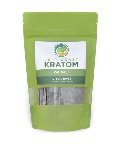 Kratom Tea Bags - 12 Count