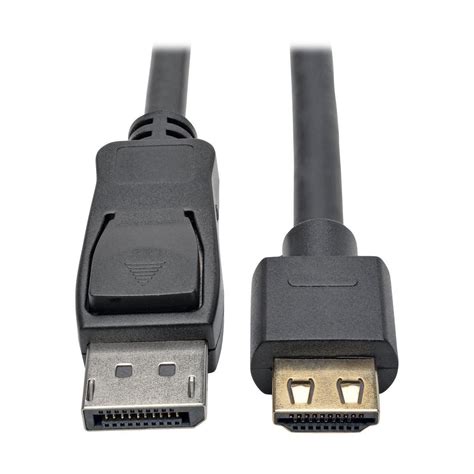 DisplayPort 1.2a to HDMI Active Adapter Cable with Gripping HDMI Plug ...