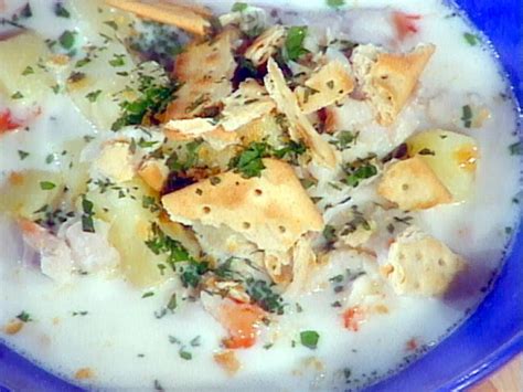 Clam Box Fish Chow-Da Recipe | Food Network