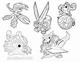 Disegni Da Colorare Skylander Trap Team  Skylanders Coloring sketch template