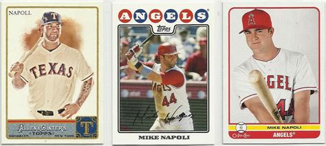 The Angels, In Order: Official Mike Napoli Home Run Count In Cards #10