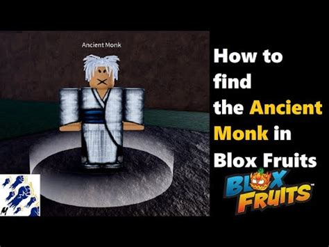 Where is the Ancient Monk in the Blox Fruits | How to find Ancient Monk Location #bloxfruits # ...