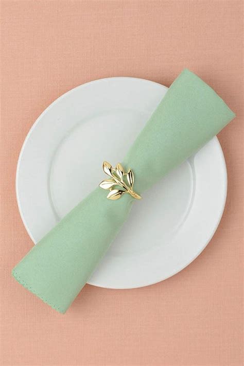 21 Perfect Thanksgiving Napkin Rings - Elegant Napkin Rings 2019