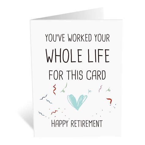 1 Pc Funny Retirement Card for Him Her, Happy Retirement Card for Friends, Hilarious Retirement ...