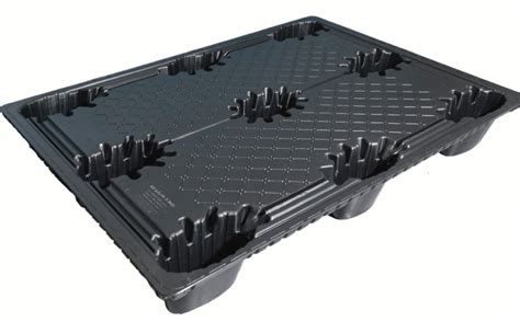 48x40 Nestable Thermaformed Distribution Pallet | Flexcontainer.com