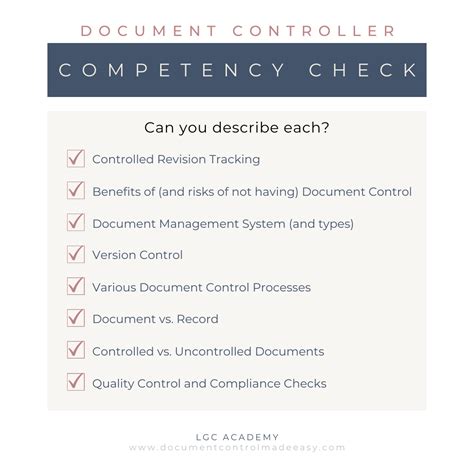 Is Document Control Training Right For You? | LGC Academy