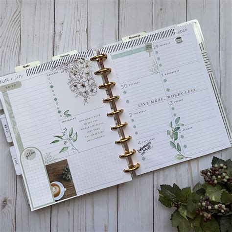 Happy Planner Inspiration for a Dashboard Layout | Happy planner, Happy planner layout, Planner ...