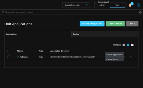 Nginx Unit | Directadmin Docs