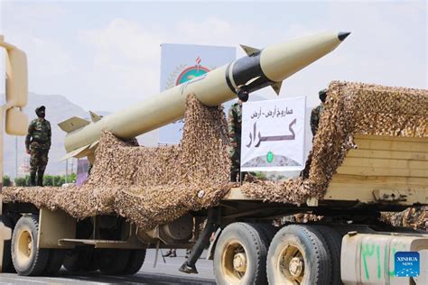 Yemen's Houthi group displays "home-made long-range" missiles at parade ...