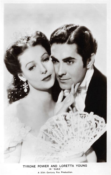 Tyrone Power and Loretta Young in Suez (1938) - a photo on Flickriver