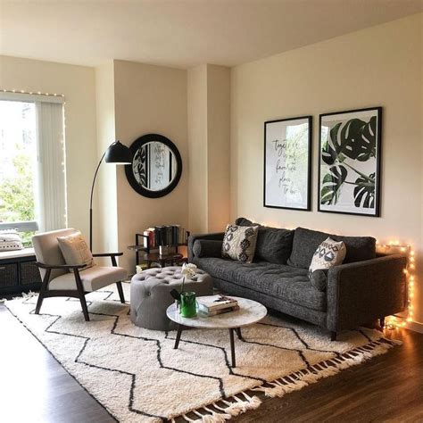 Mara Walnut Coffee Table | Grey sofa living room, Living room decor apartment, Grey couch living ...