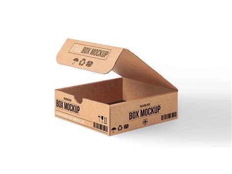 Free Carton Packaging Box Mockup (PSD)