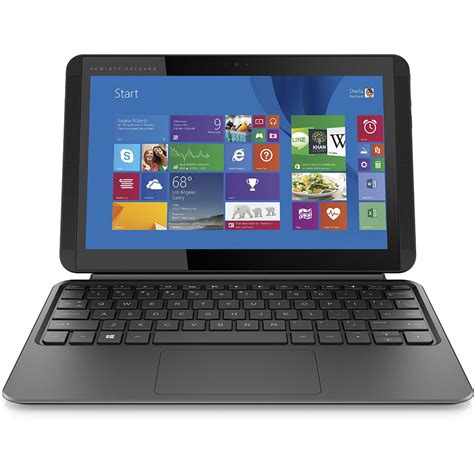 Hewlett Packard Pavilion X2 10 1" Detachable 2 in 1 Touchscreen Laptop ...