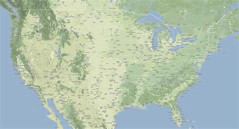 Map Usa geography