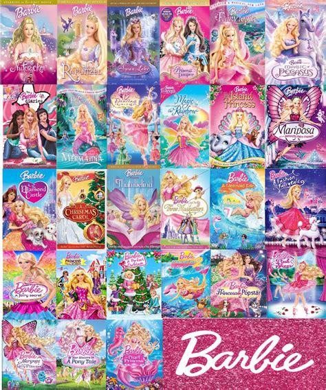 List of every single Barbie movie ever made in order. Made by me! | Wallpaper ponsel disney ...