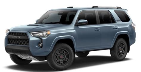 2018 Toyota 4Runner Color Options