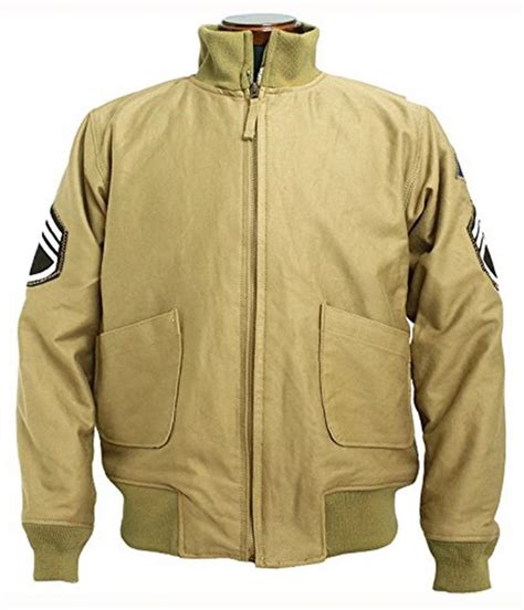 Brad Pitt Fury Jacket | Wardaddy Bomber Jacket - Jackets Masters